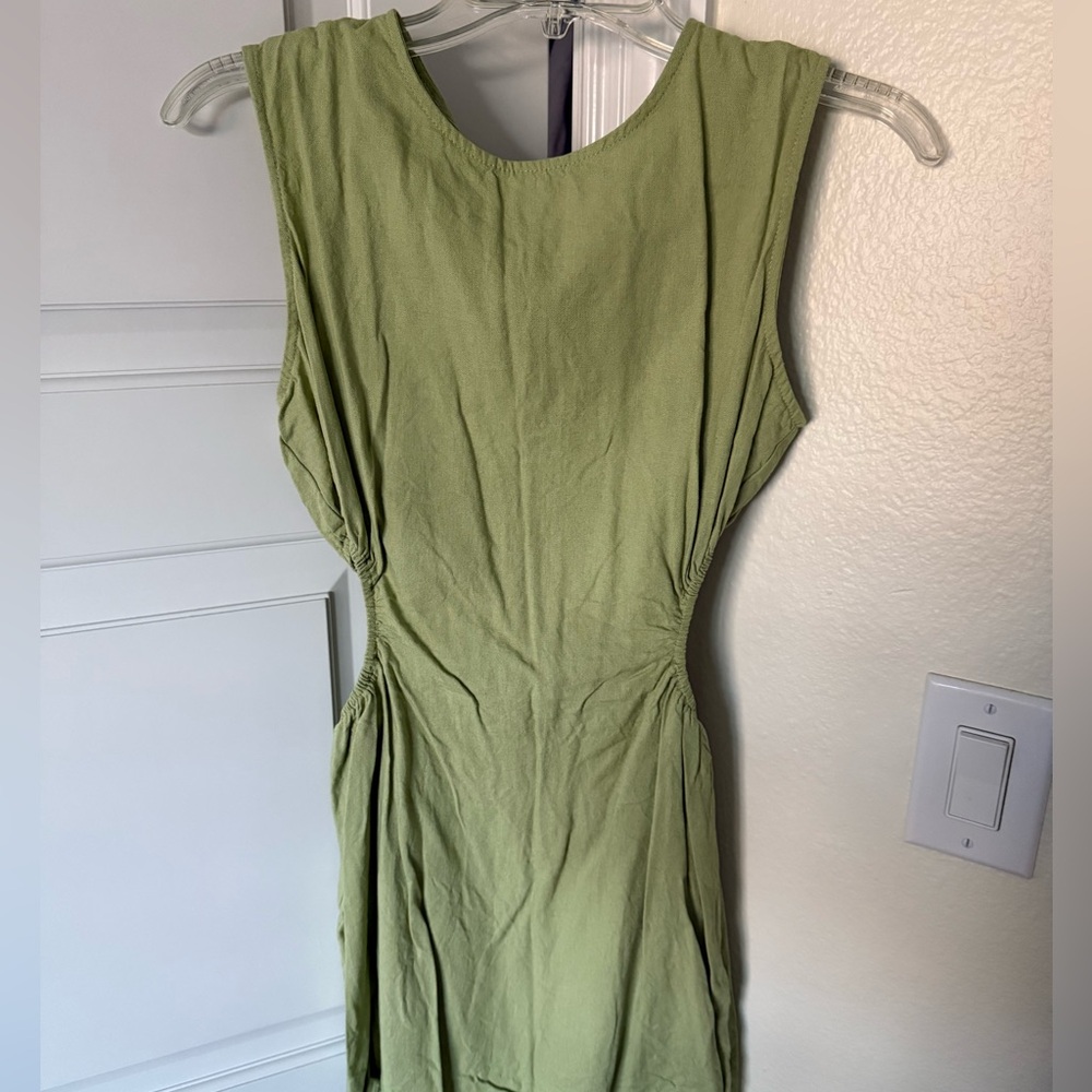 Sage green princess polly dress size 6